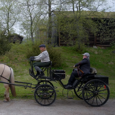 Den trondhjemske postvei Skjermdump fra Kulmin film
